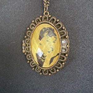2/$20 Audrey Hepburn “Breakfast at Tiffany’s” locket